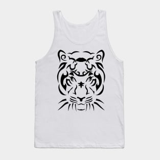 Tiger in tribal style Tank Top